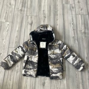 Boys Abercrombie fleece lined jacket